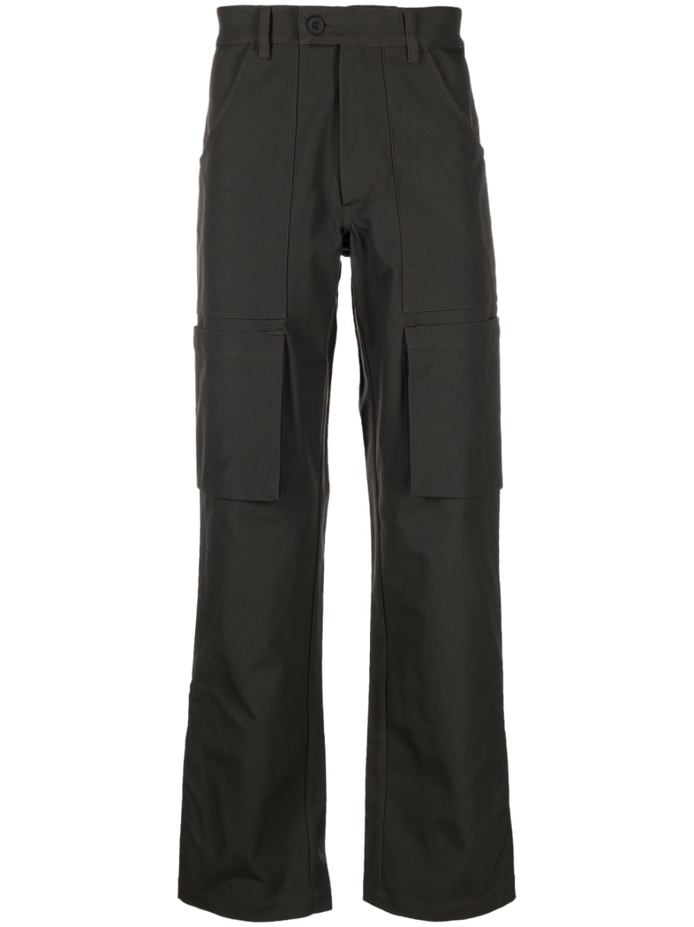【関税込み】GR10K ブラック Shank Structured カーゴパンツ GR10K Klopman Shank Structured Black Cargo Pants